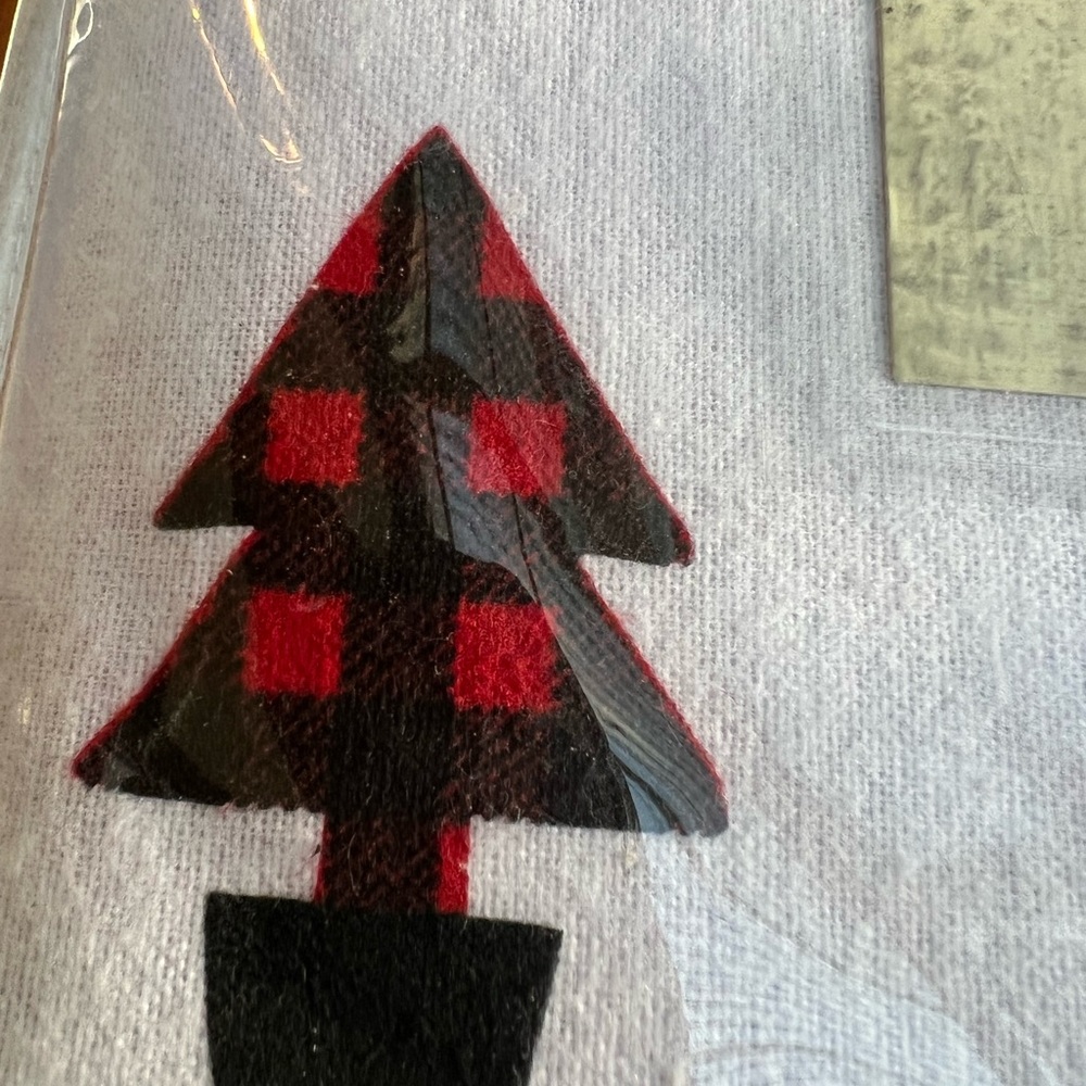 ALTITUDE HOME Christmas Trees Flannel Queen Sheet Set NWT NEW - Picture 3 of 5